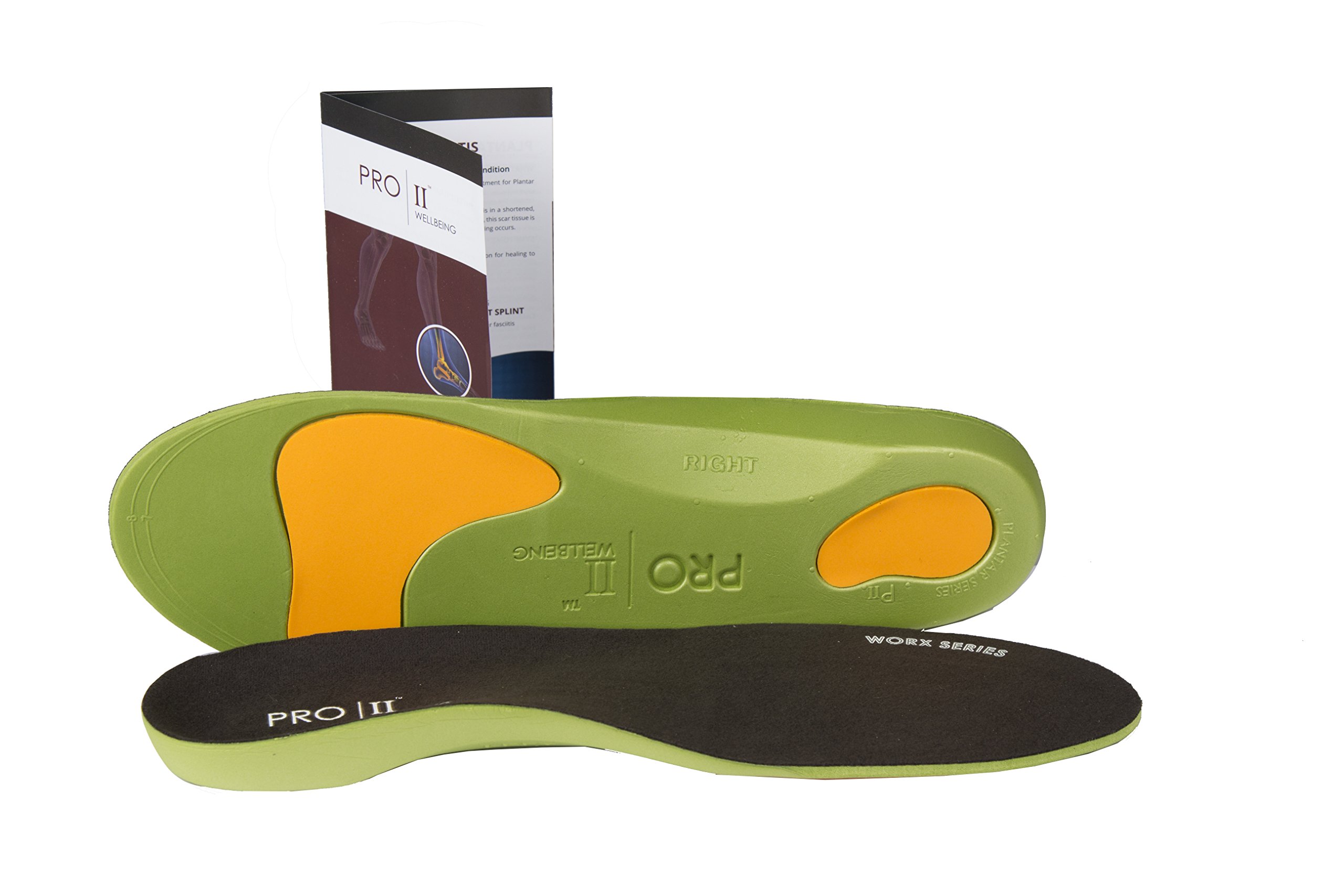 Plantar Fasciitis Pro11 Wellbeing Orthotic Insoles PRO 11