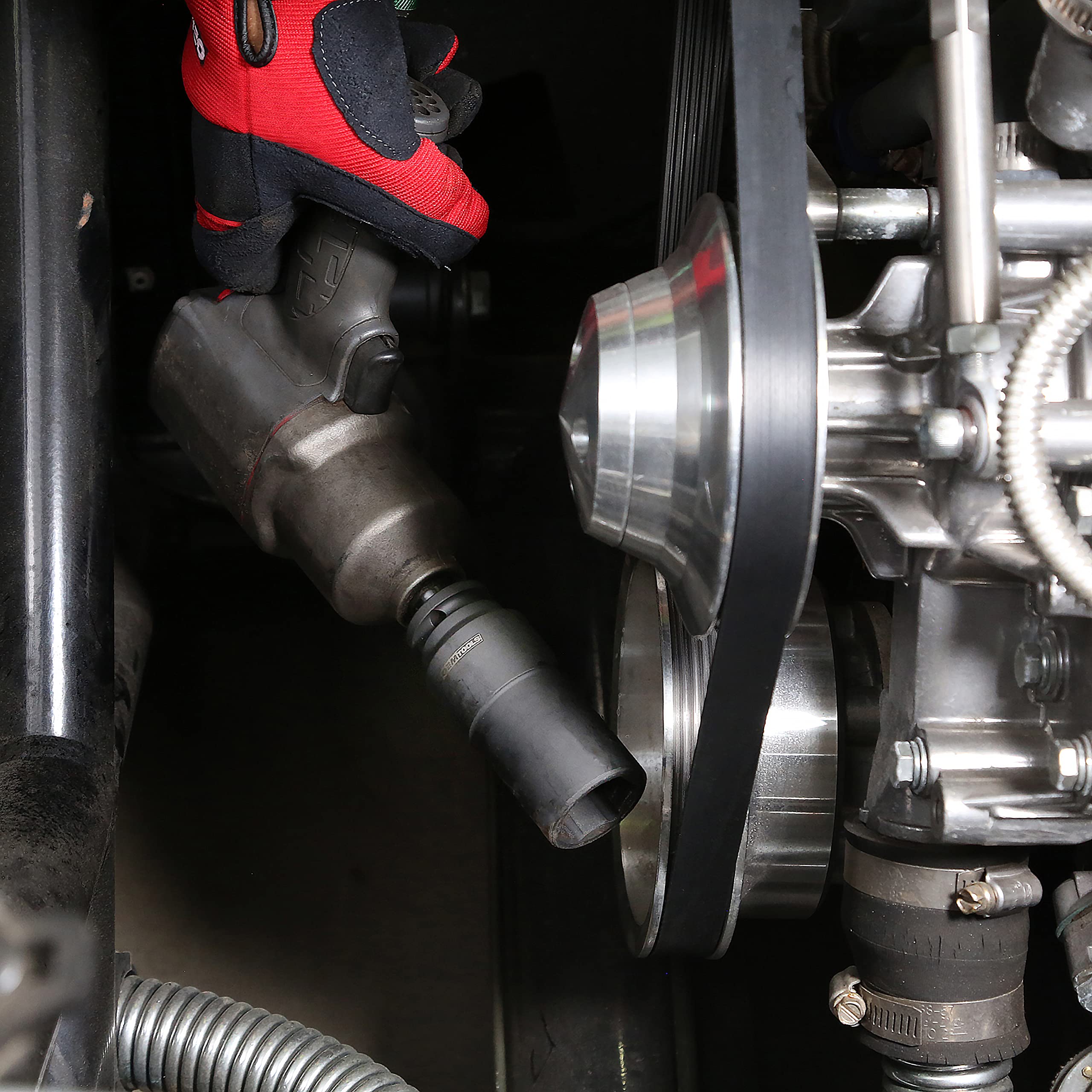 ■■送料無料■K2■AMP BOLT■179㎝■調整ビン付■メンテ付■■ Amazon.com: 27mm Harmonic Balancer Socket, Heavy Duty Crank Bolt