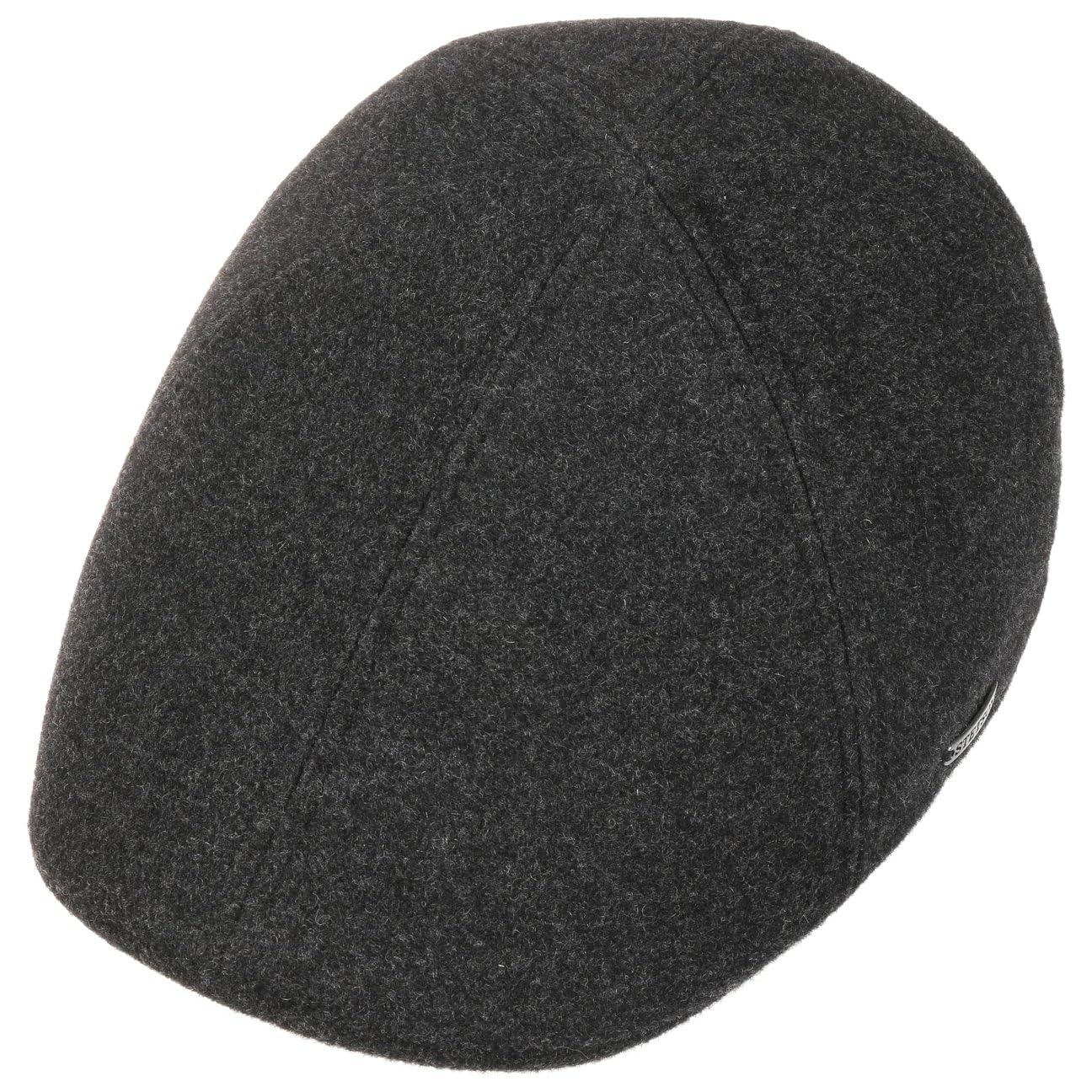 Stetson Gorra Texas Wool Gatsby Cap Hombre - Gorros con Visera Gorro Ivy Pico de Pato Visera, Forro, Forro Invierno otoño/Invierno