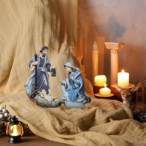 Miniatura 7 de Patelai 2 piezas de camino de mesa de Navidad de 47 x 70 pulgadas, camino de mesa de arpillera, camino de mesa rústico, accesorios para fiesta de