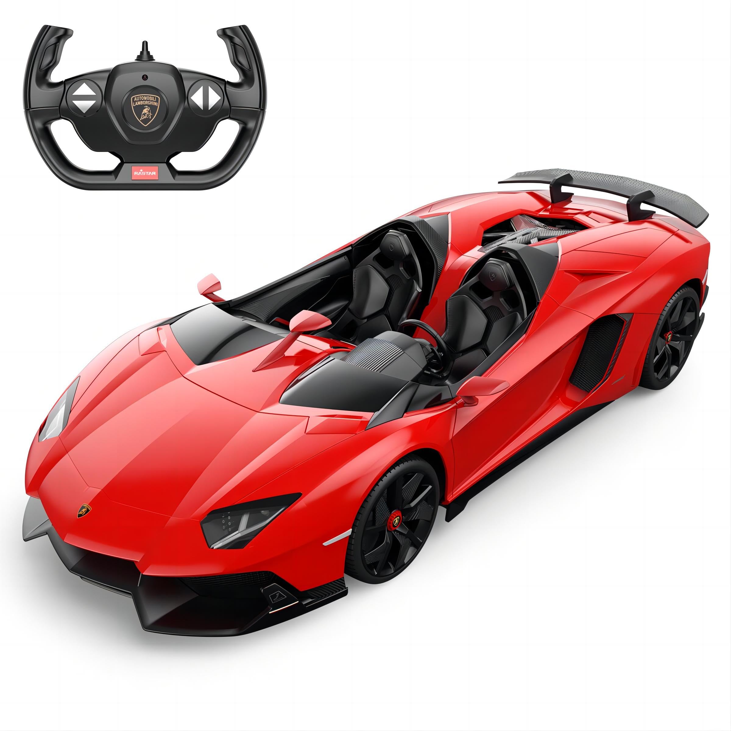 RASTAR 57500 1:12 Lamborghini Aventador J, Red : Amazon.in: Toys