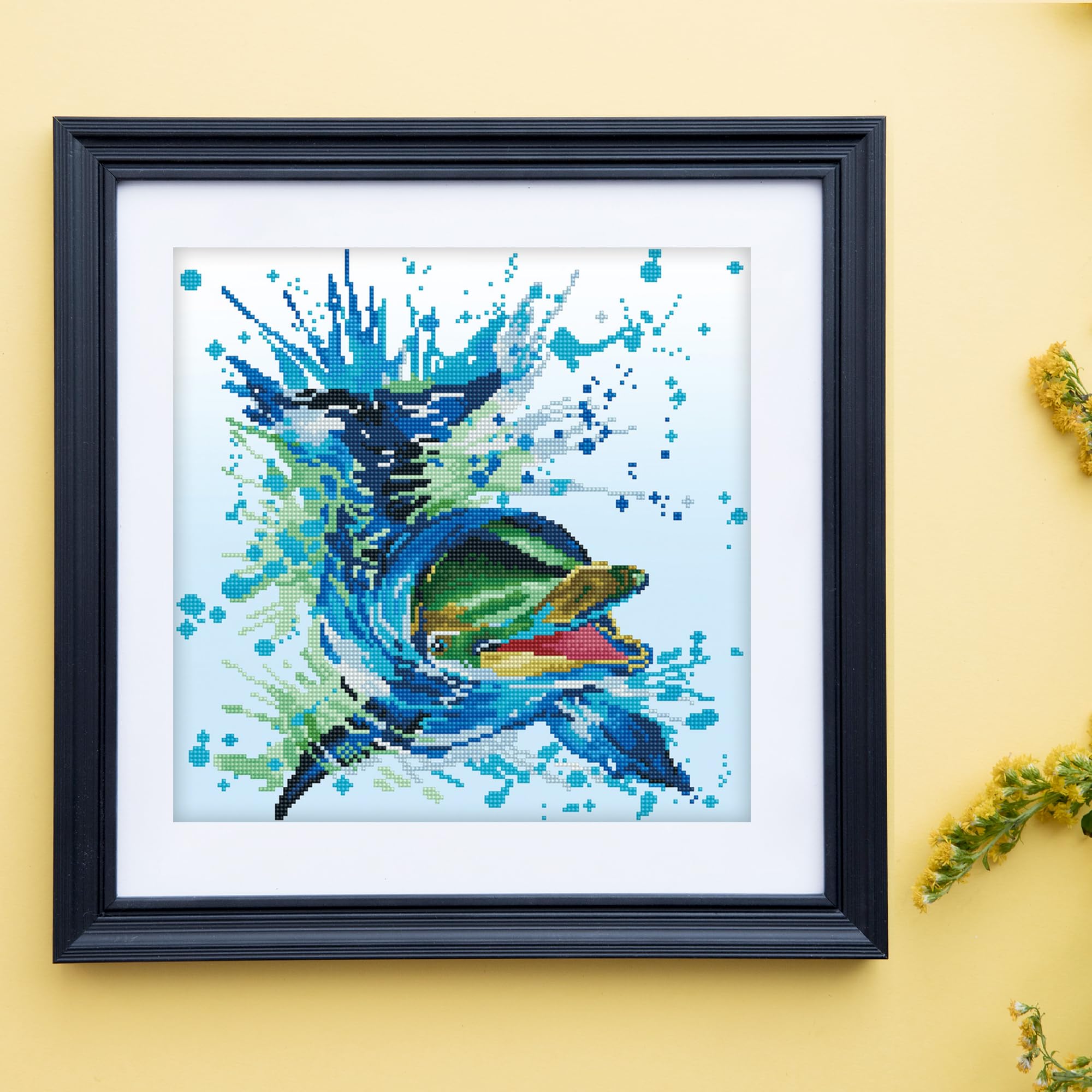 Amazon.com: DIAMOND DOTZ Flipper Dolphin Diamond Painting Kits for