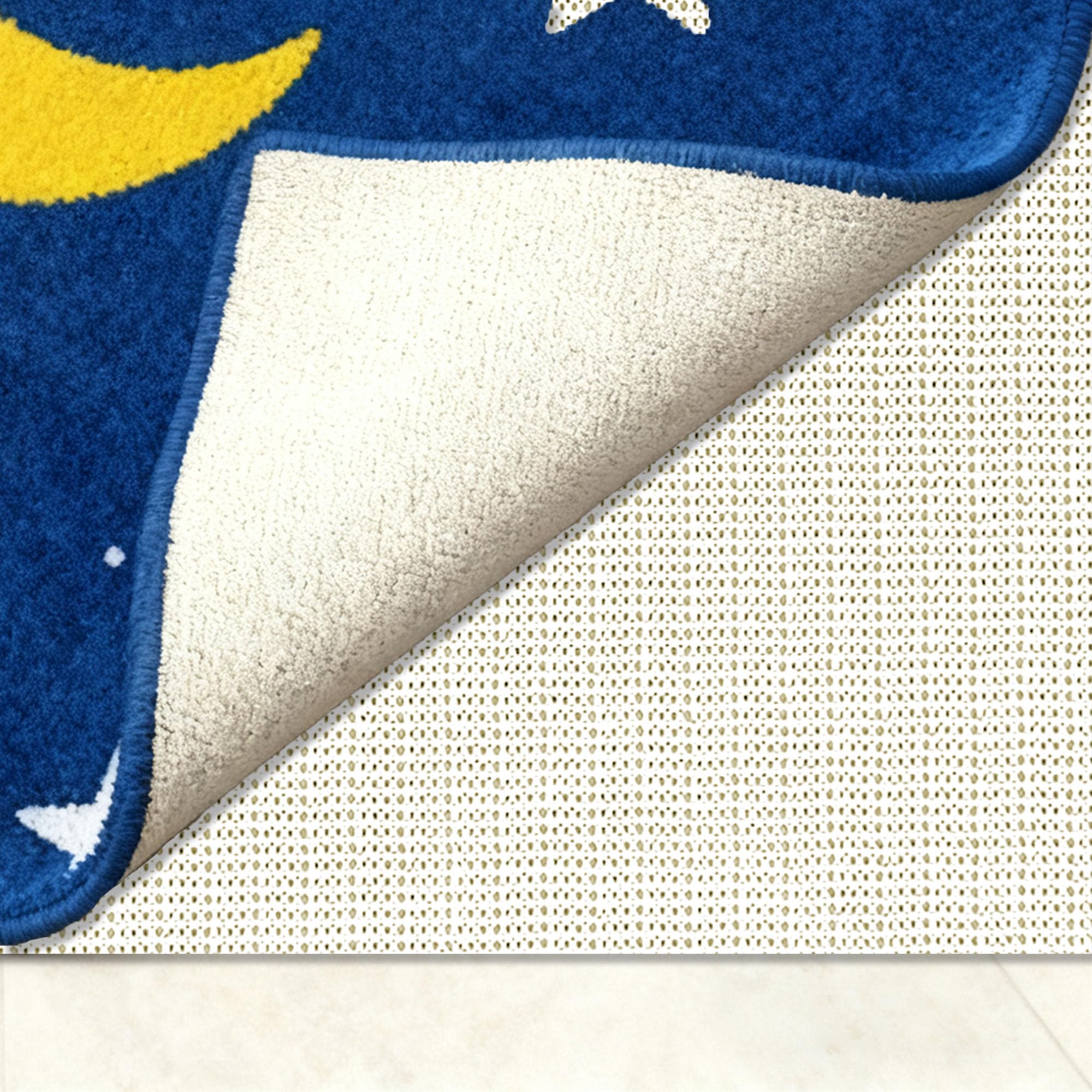 Tappetino Antiscivolo Multiuso 180 x 190 cm Rivestimento Antiscivolo Moquette Sottotappeto Può Essere Tagliato a Misura per Tappeti, Cucina, Cassetti, Auto Ecc, bianco
