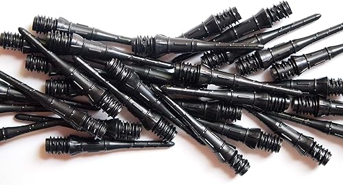 Miniatura 10 de LSTYLE Puntas de dardos punta de labios premium - Puntos de dardo de punta suave - Hilo 2BA (paquetes de 30 y 60) de longitud regular, longitud