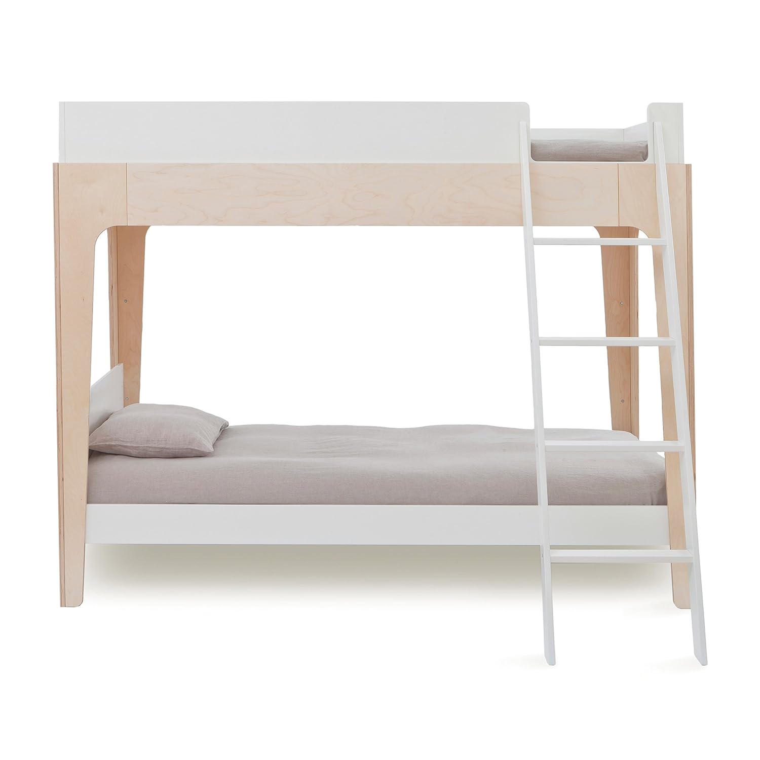 Black Friday 🔥 Oeuf Perch Bunk Bed - Birch/White Get Special Price Oeuf Perch Bunk Bed - Birch/White