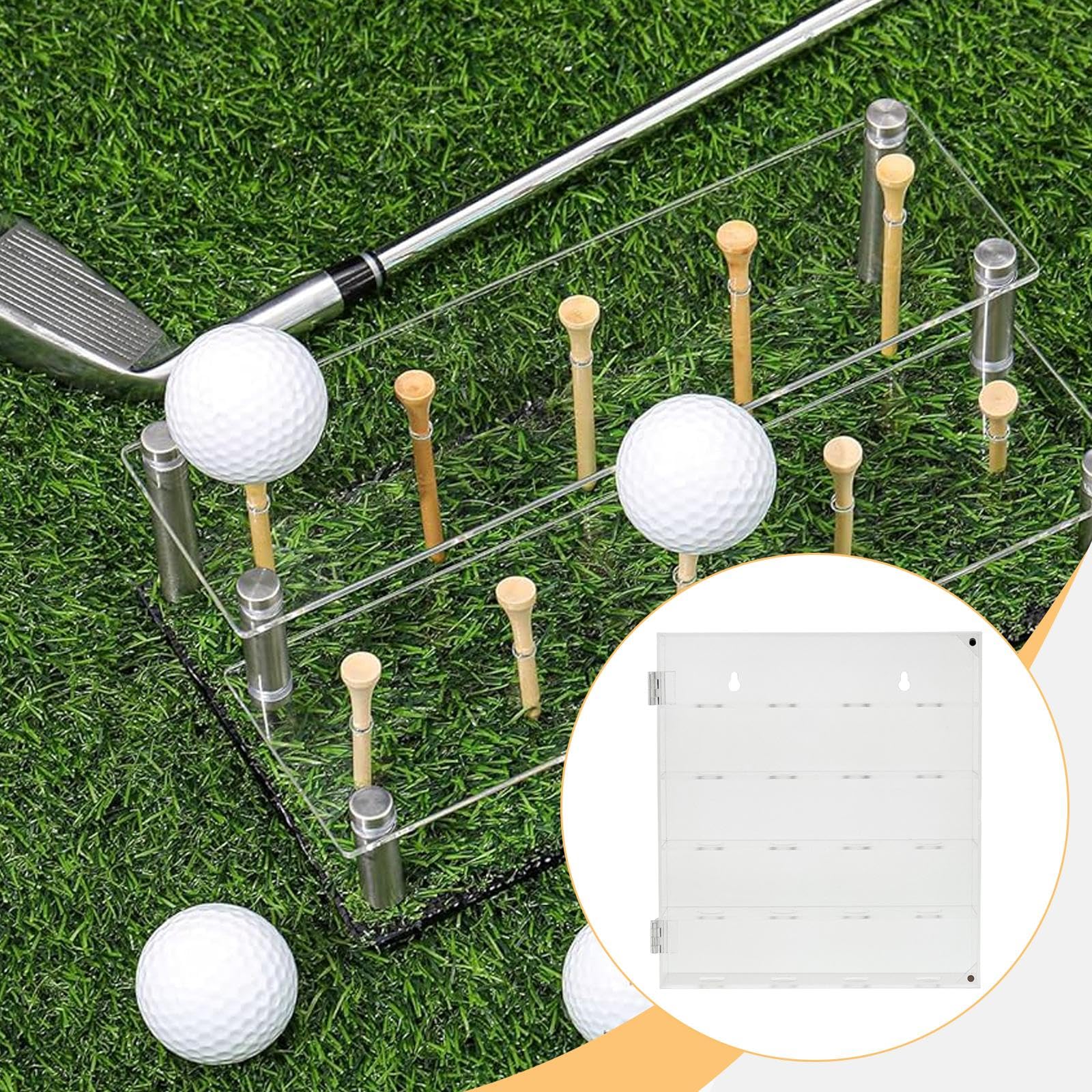 Vitrina para Artículos de Colección, Soporte para Pelotas de Golf