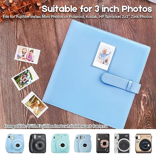 Miniatura 5 de Álbum de fotos 640 para Fujifilm Instax Mini LiPlay 11 90 70 50S 26 25 9 8+ 8 7S Cámara instantáneaMini Link SP-1, Polaroid Snap SnapTouch PIC-300