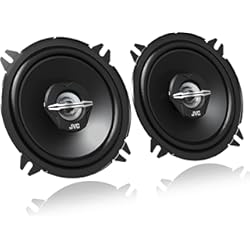 Parlantes Medios Para Auto JVC CS J520X, Altavoces Coaxiales 2 Vías, Negro, Woofer 13 cm, Tweeter 2.5 cm, Profundidad de Montaje 4.35 cm