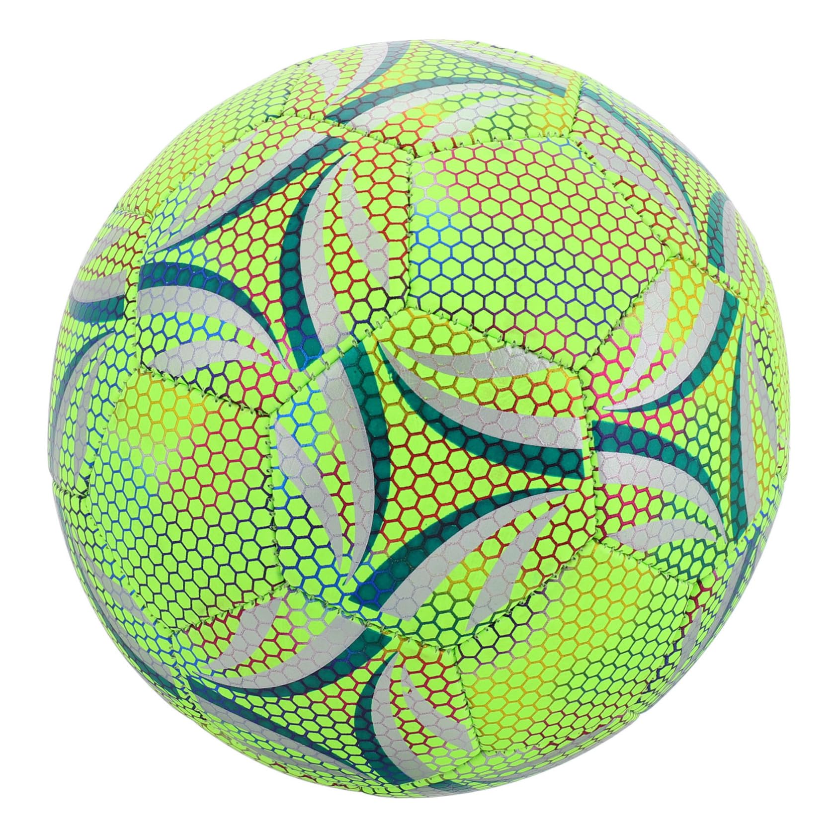 Balón De Fútbol Iluminado Brillante para Adultos y Balón De Fútbol Luminoso para Entrenamiento Diurno y Nocturno Material Duradero
