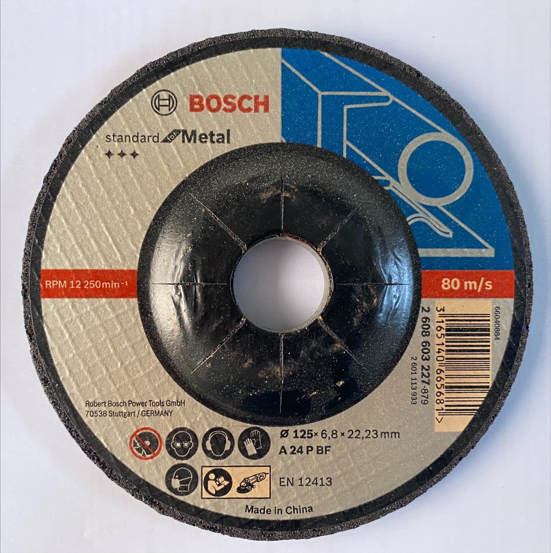 Bosch 2 608 603 227 Grinding Disc with Depressed Centre