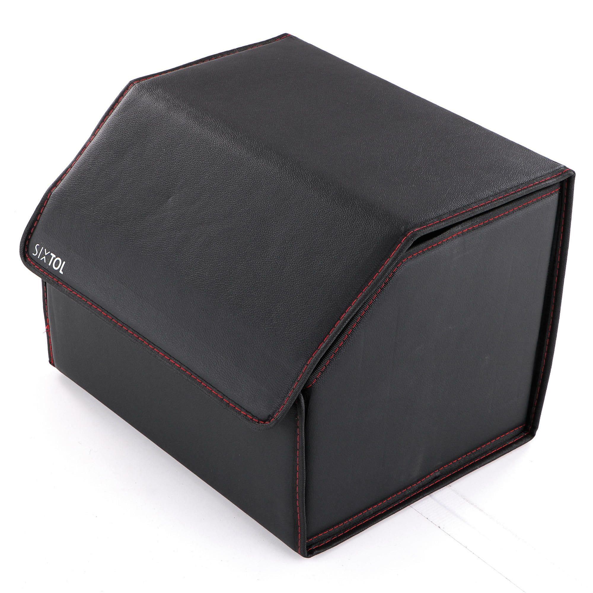 CAR COMPACT LEATHER M | Organizer do bagażnika samochodu | 1 przegroda, składany, z pokrywą