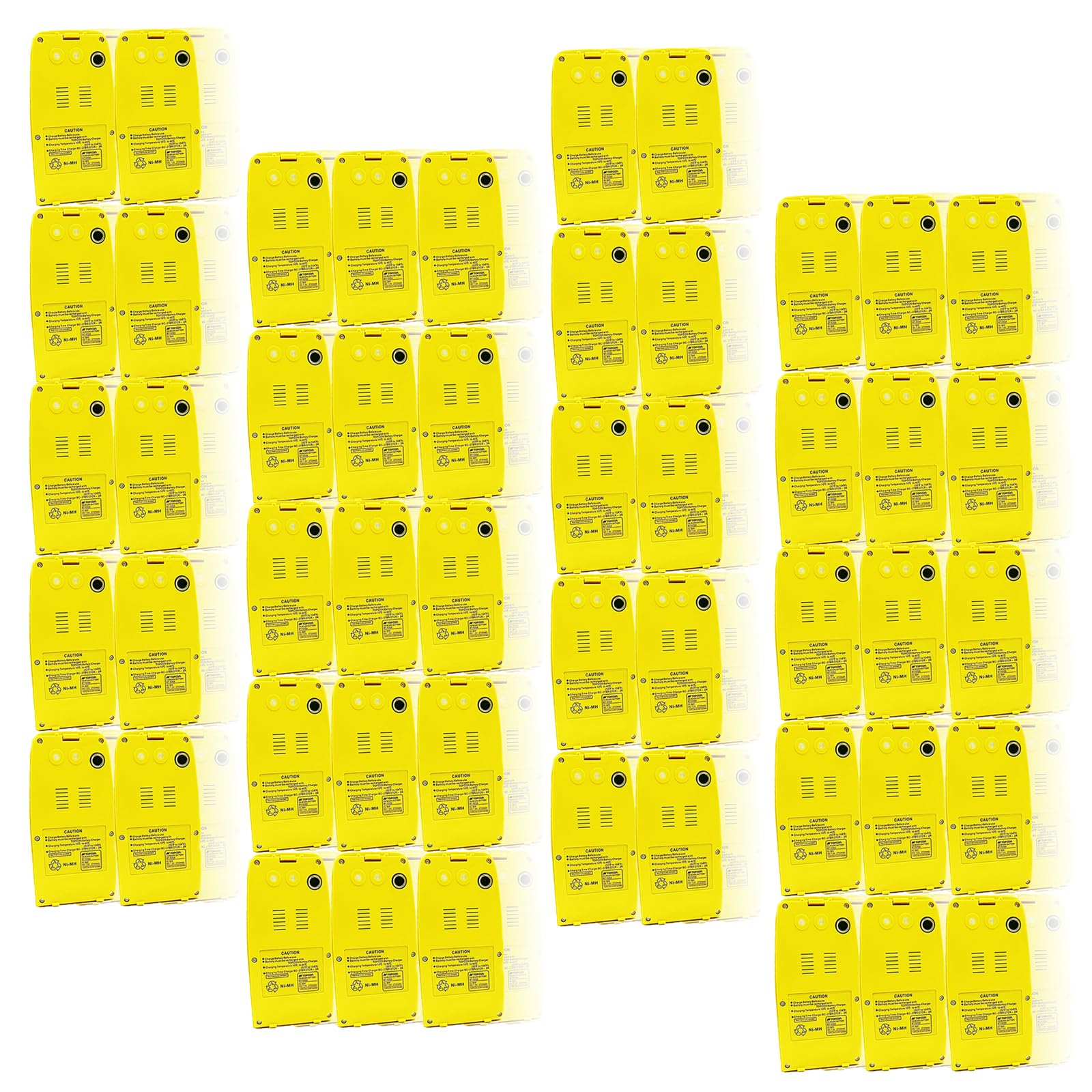 50-Pack BT-52QA 7 2V 2700mAh NiMH Battery for Topcon Total Station 3-Pin GTS GPT Series Measurements