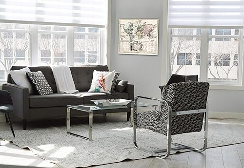 Miniatura 3 de Mapa histórico Escuela Atlas - 1753 Mappa Mundi generalis - Arte de pared vintage - 17.7 x 15.7 in