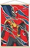 Trends International Marvel Spider-Man: No Way Home - Shredded Wall Poster, 22.375 x 34, Premium Print and Beechwood Hanger Bundle