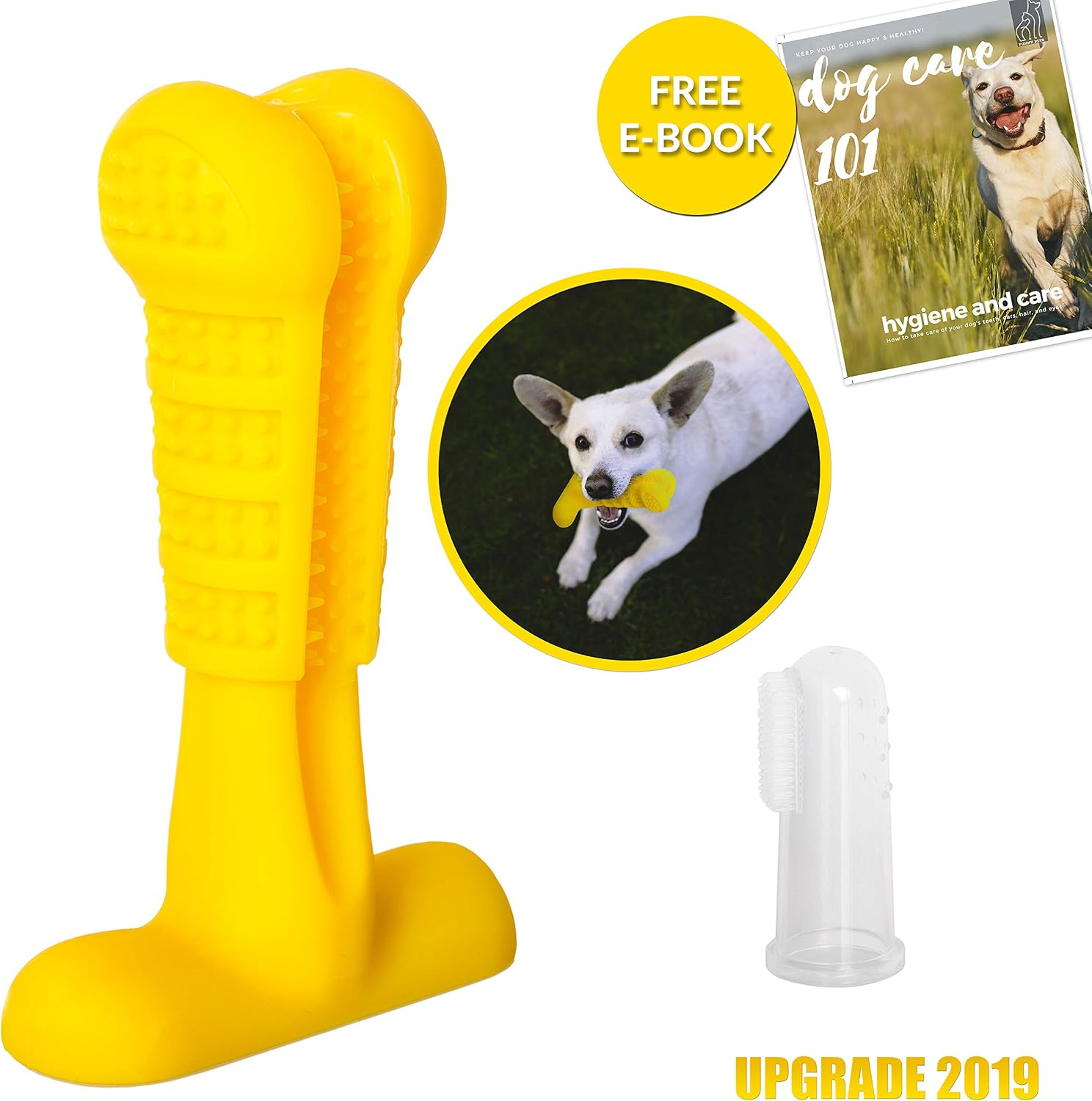 Funny Pets Dog Toothbrush Stick | Cleaning Puppy Chew Toys | Dog Chew Toys | Dog Toys for Better Dental Care of Your Dogs | Small Dog…