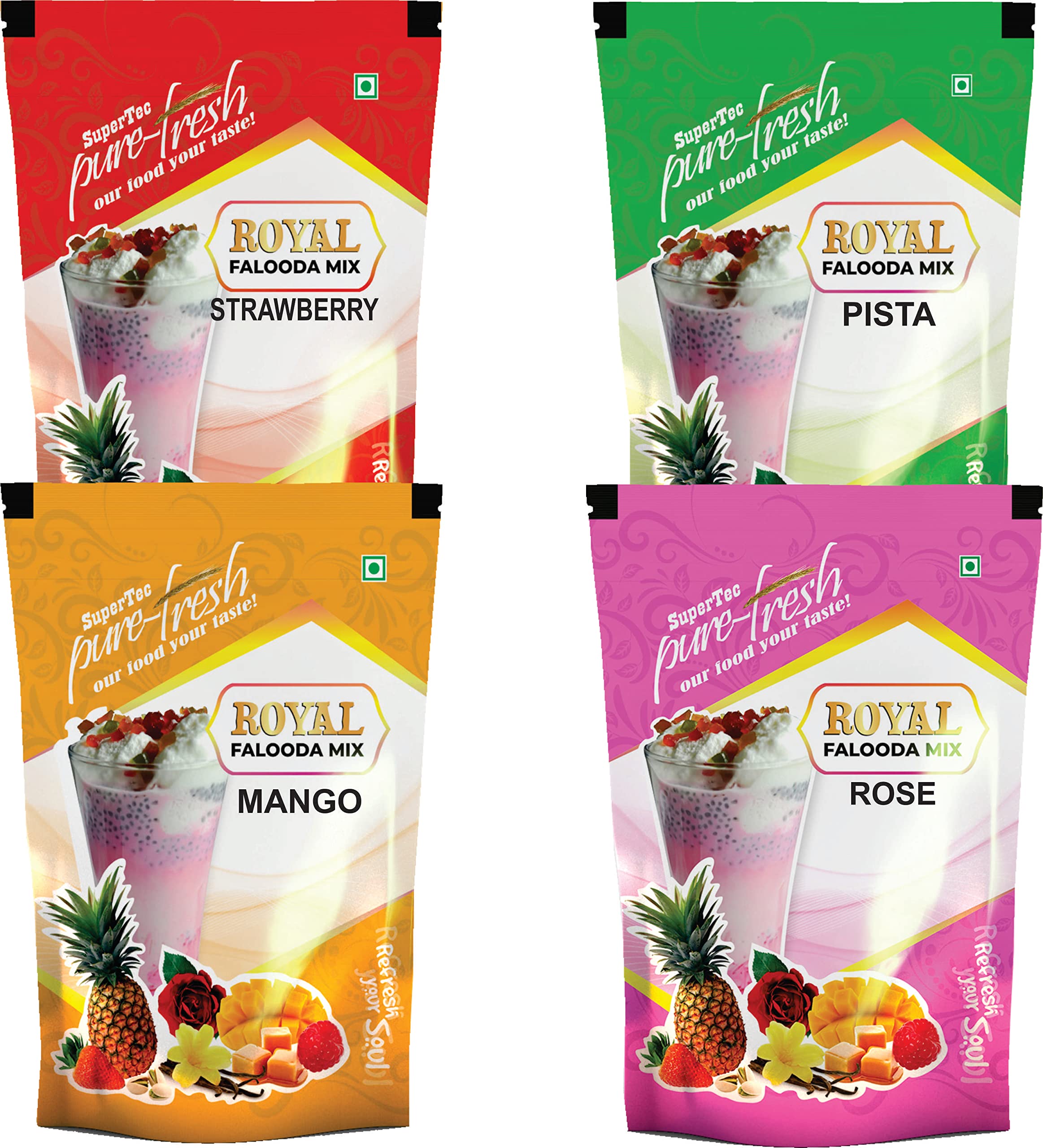 See full amazon price history chart for SUPERTEC PURE FRESH ROYAL FALOODA MIX PACK OF 4 EACH 200GM SUPERTEC PURE FRESH ROYAL FALOODA MIX PACK OF 4 EACH 200GM (B0BH8LQ655) Amazon Price History, Amazon Price Tracker