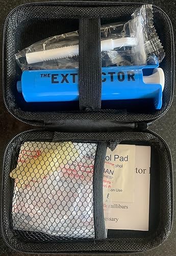 Insecto insecto abeja picadura serpiente mordedura veneno extractor kit de succión bomba de primeros auxilios seguridad emergencia rápida para