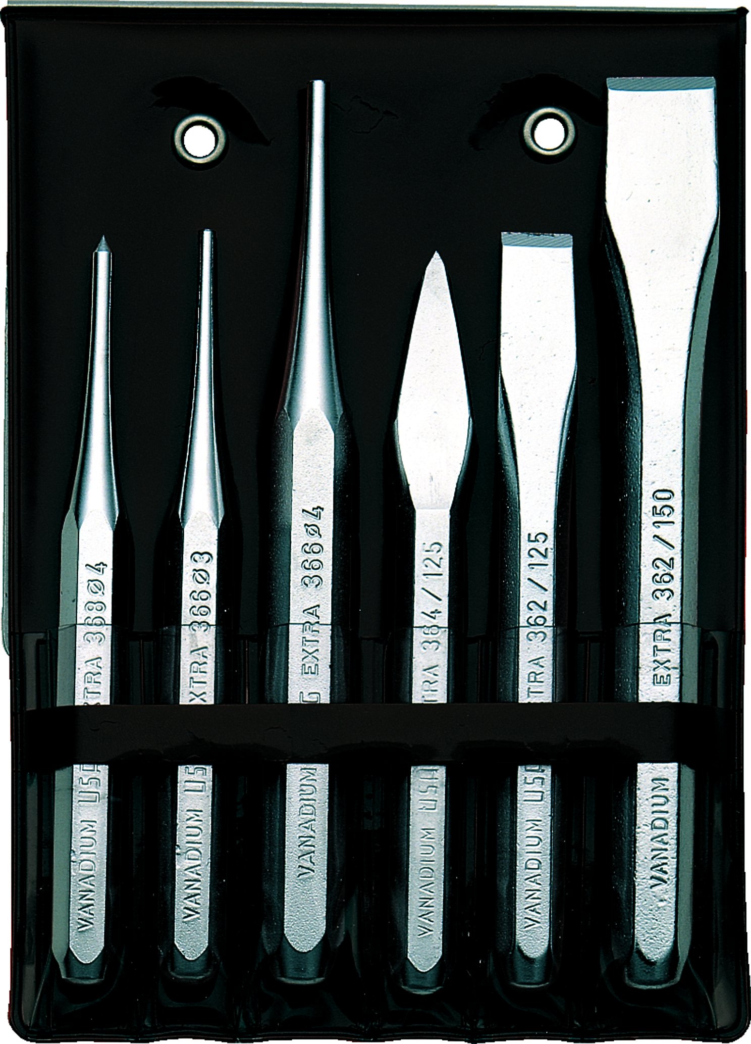 Usag 372 SE6 Assortimento di Scalpelli-Ugnetti-Punzoni - 4