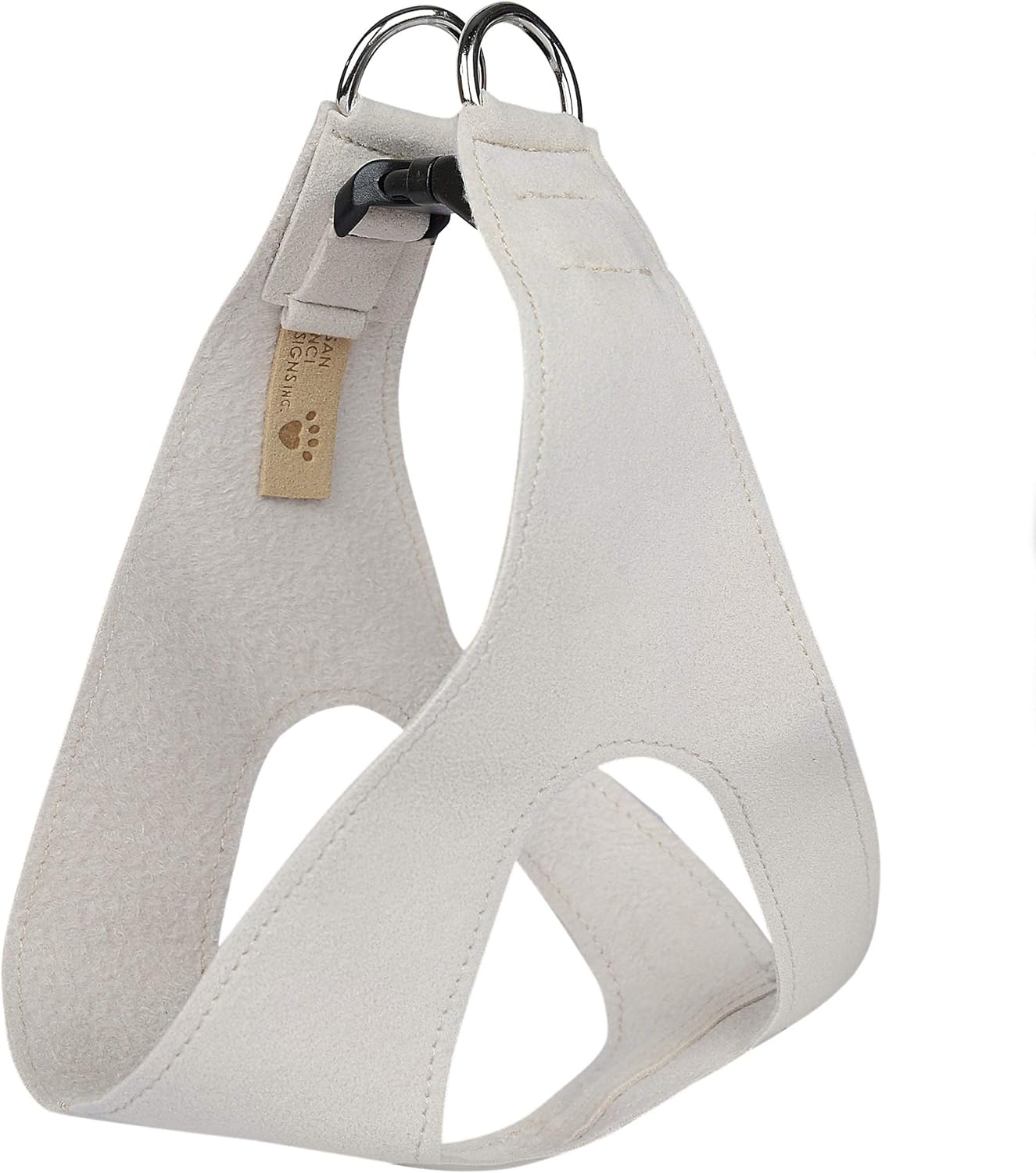 Susan Lanci Designs Premium Ultrasuede Step in Harness for Dog and Pets, Doe, Small/Medium