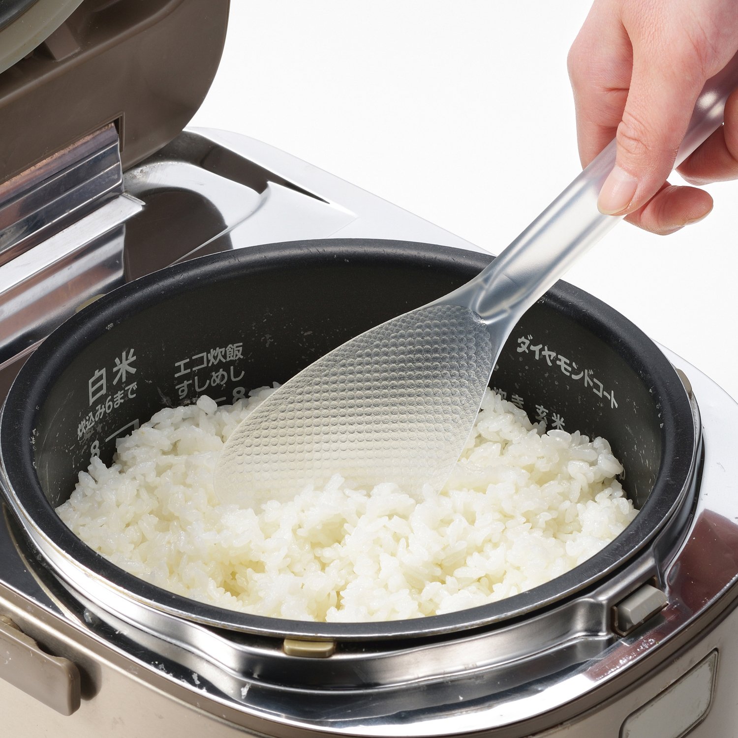 しゃもじ❤️ Amazon｜曙産業 しゃもじ スモーク 日本製 1つで炒める・盛る・すくう