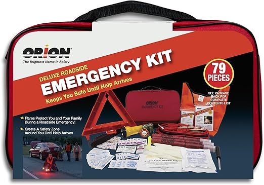 Orion Safety Products 8901 Deluxe Roadside Emergency Kit