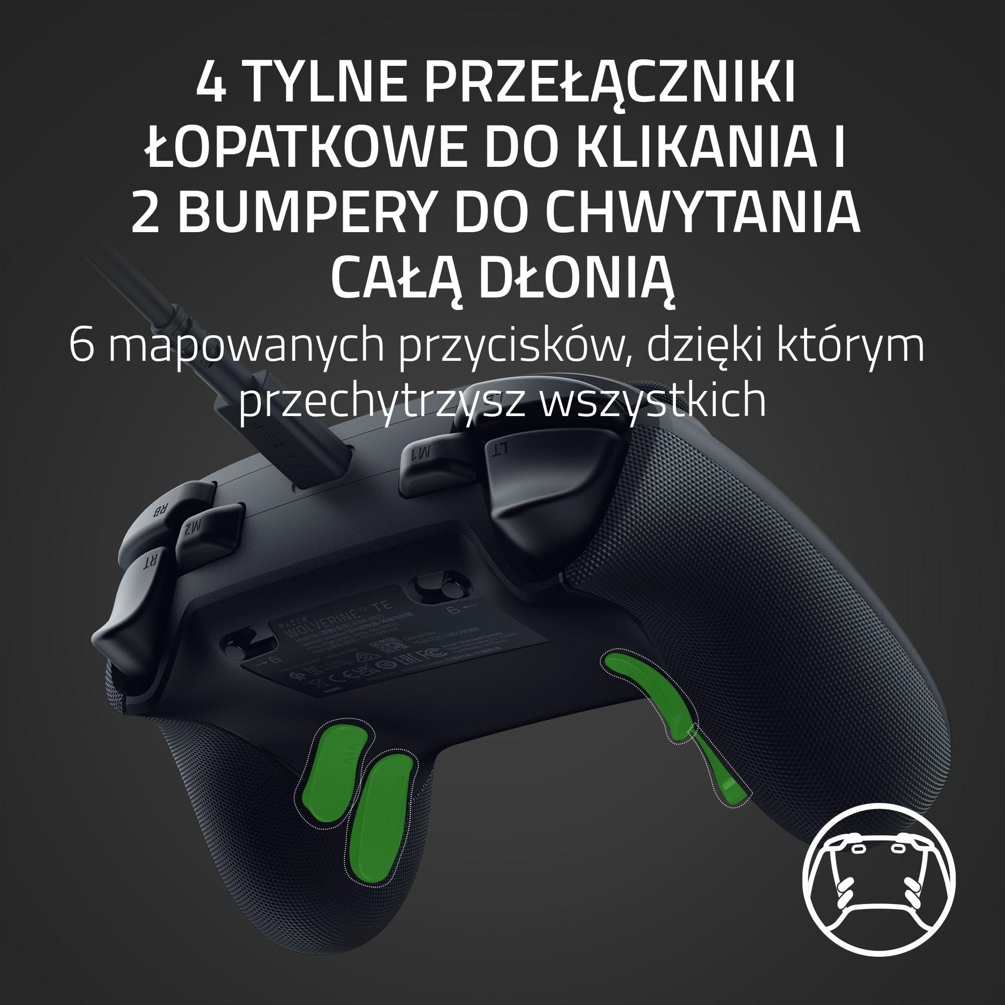 その他 RAZER WOLVERINE V3 TOURNAMENT EDITION Gamepad Razer Wolverine V3 Tournament Ed. Black Black RZ06