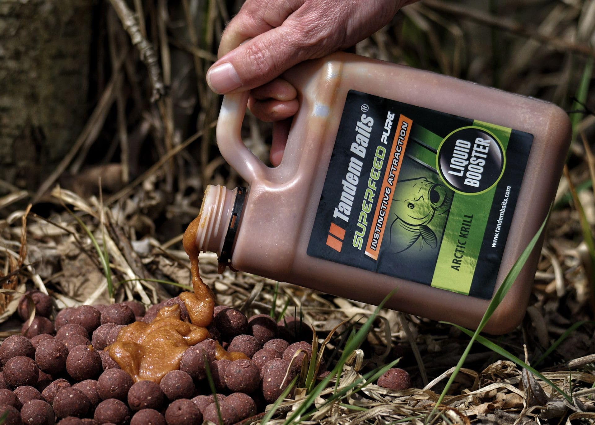 Tandem Baits SuperFeed Pure Booster Attrattivo | Carpfishing Pesche Pesca Accessori | Alimentatore per la Pesca Carpa | Pesca Accessori alla Carpa 1000ml