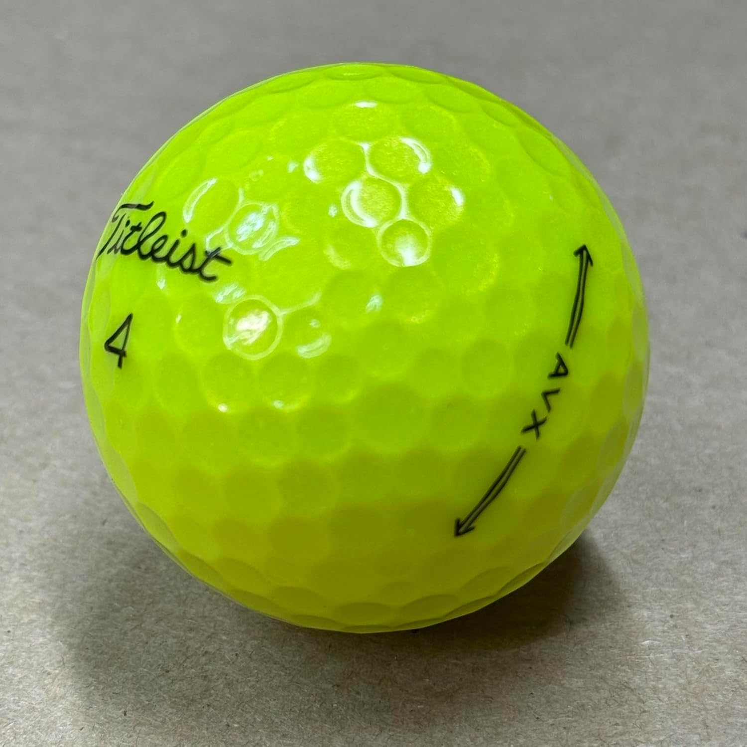Golf Ball House… 24 AVX Golf Balls for Titleist/Yellow/Near Mint (AAAA) / Used-Recycled w/Mesh Bag