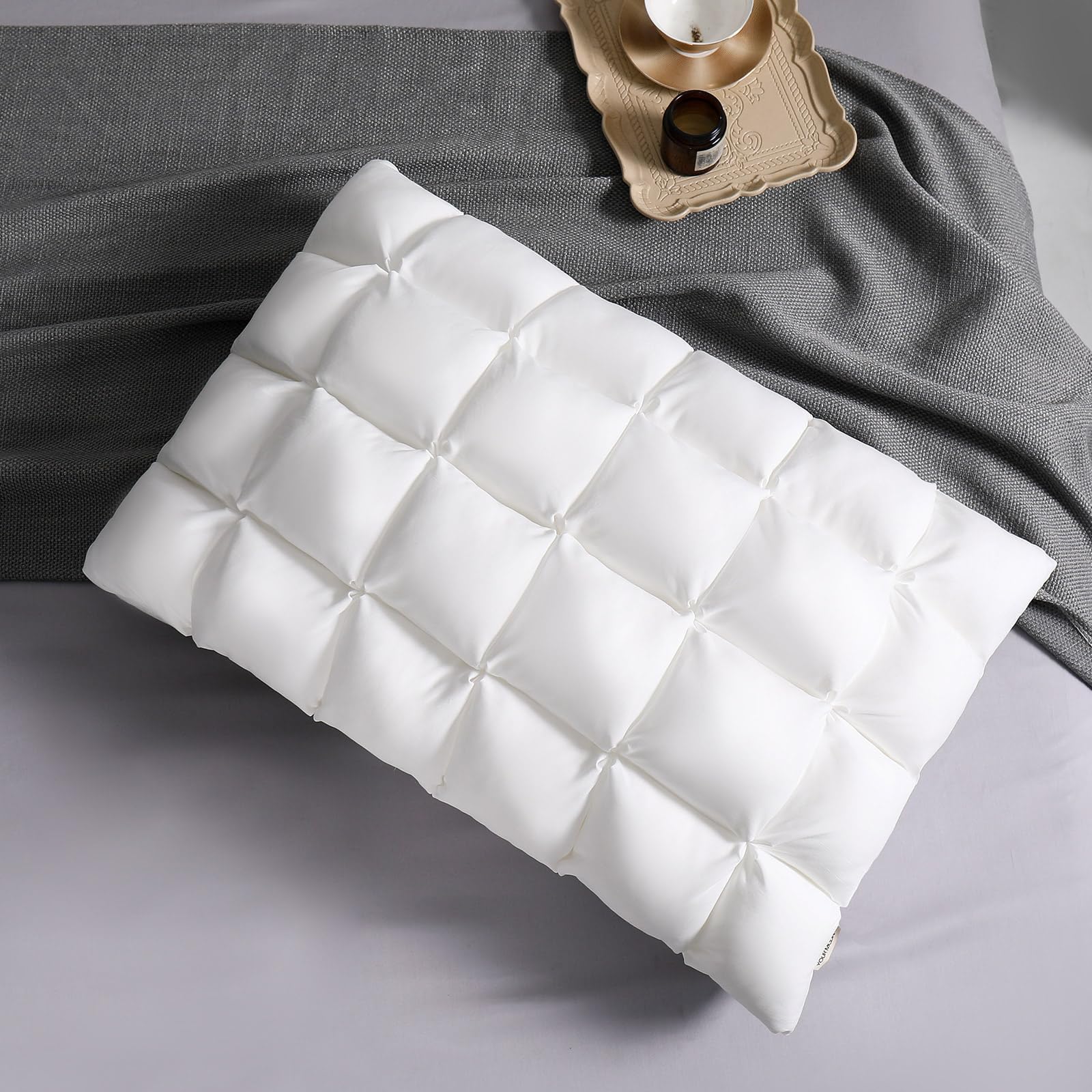 Pancake Pillow The Adjustable Layer Pillow. Custom Fit Your