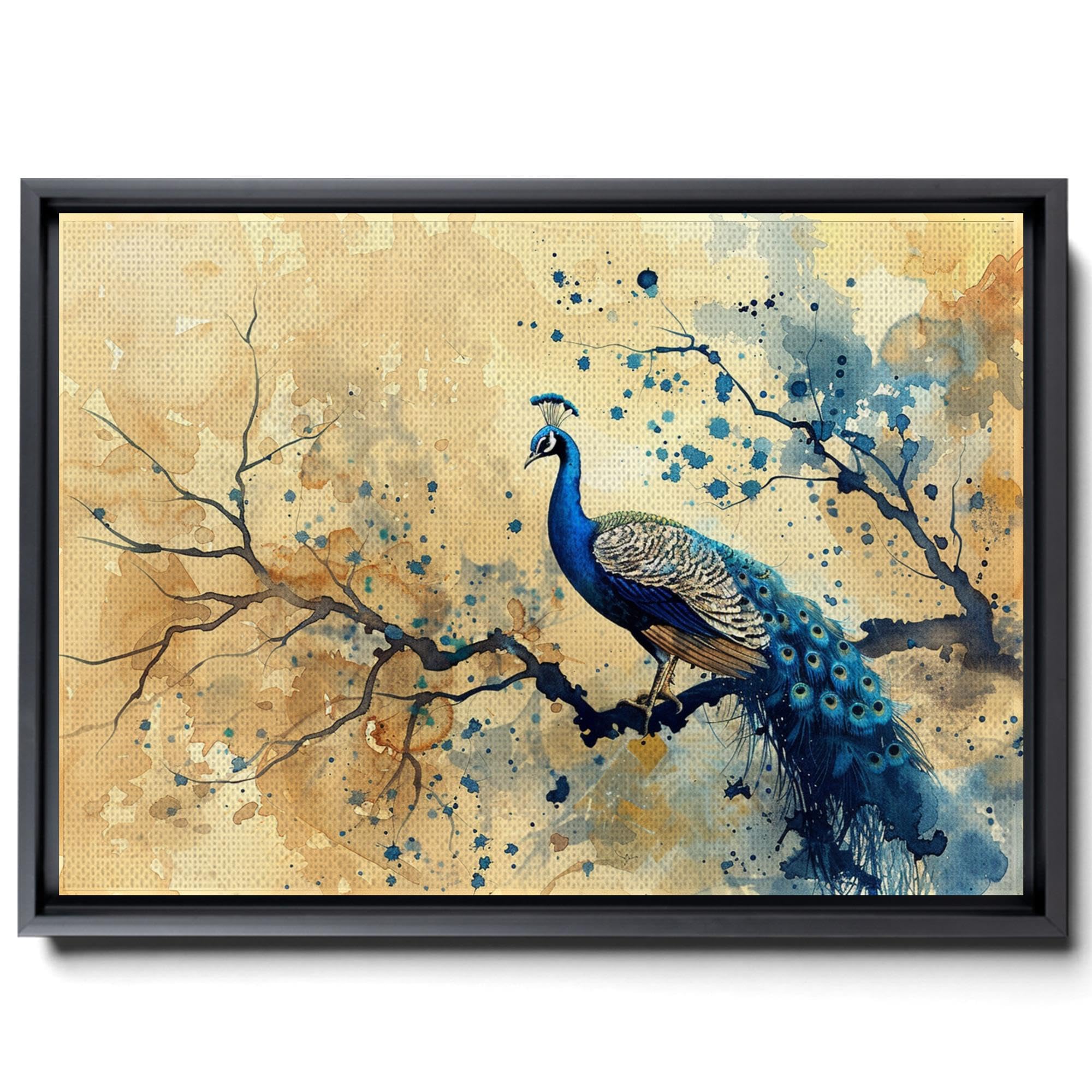 ★Original ART  ‘Peacock’ Amazon.com: Vintage Peacock Print Wall Art, Peacock Decor, Peacock