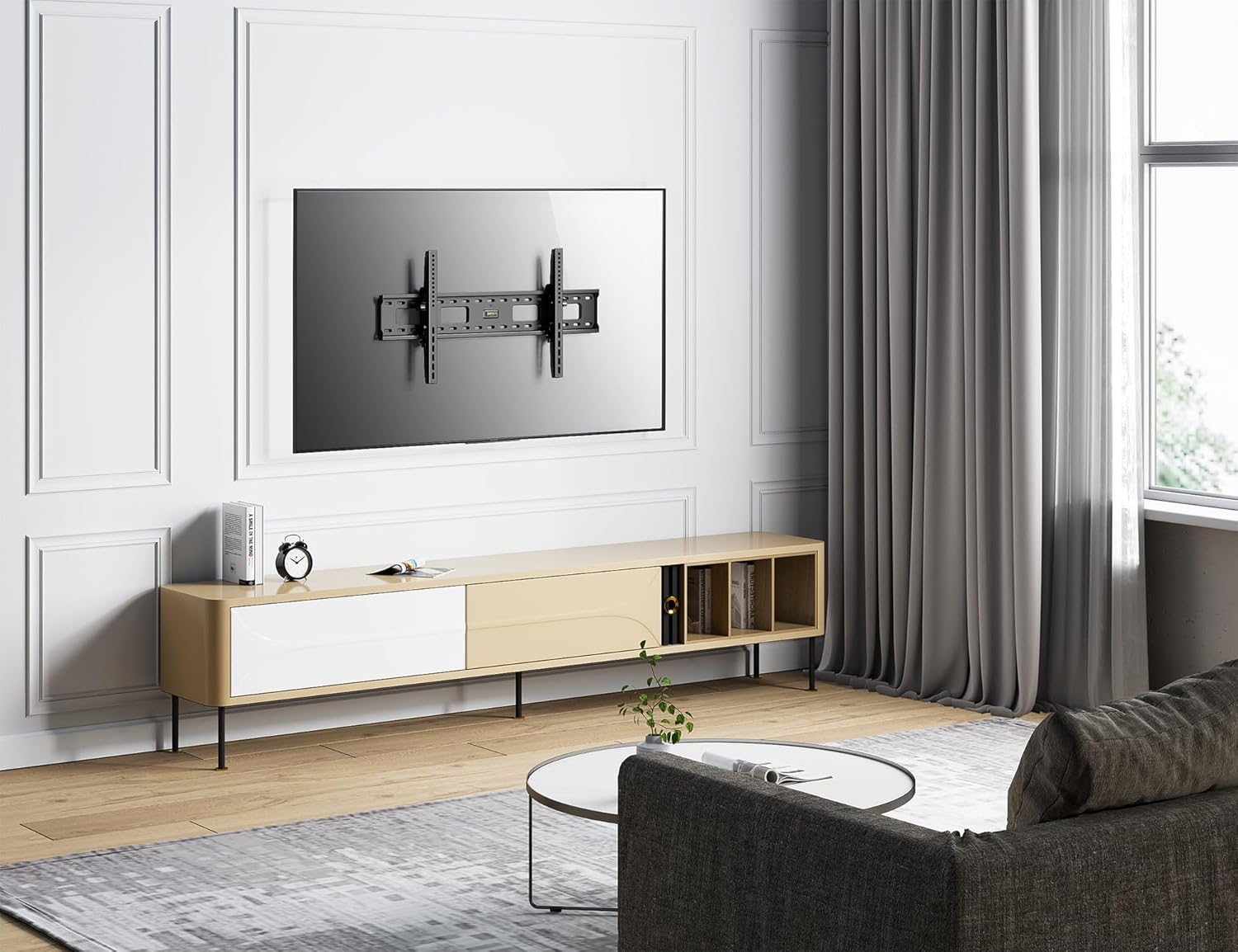 Universal Flat-Panel TV Tilting Wall Mount - Befestigungskit ( Kippbare Wandhalterung ) - Stahl