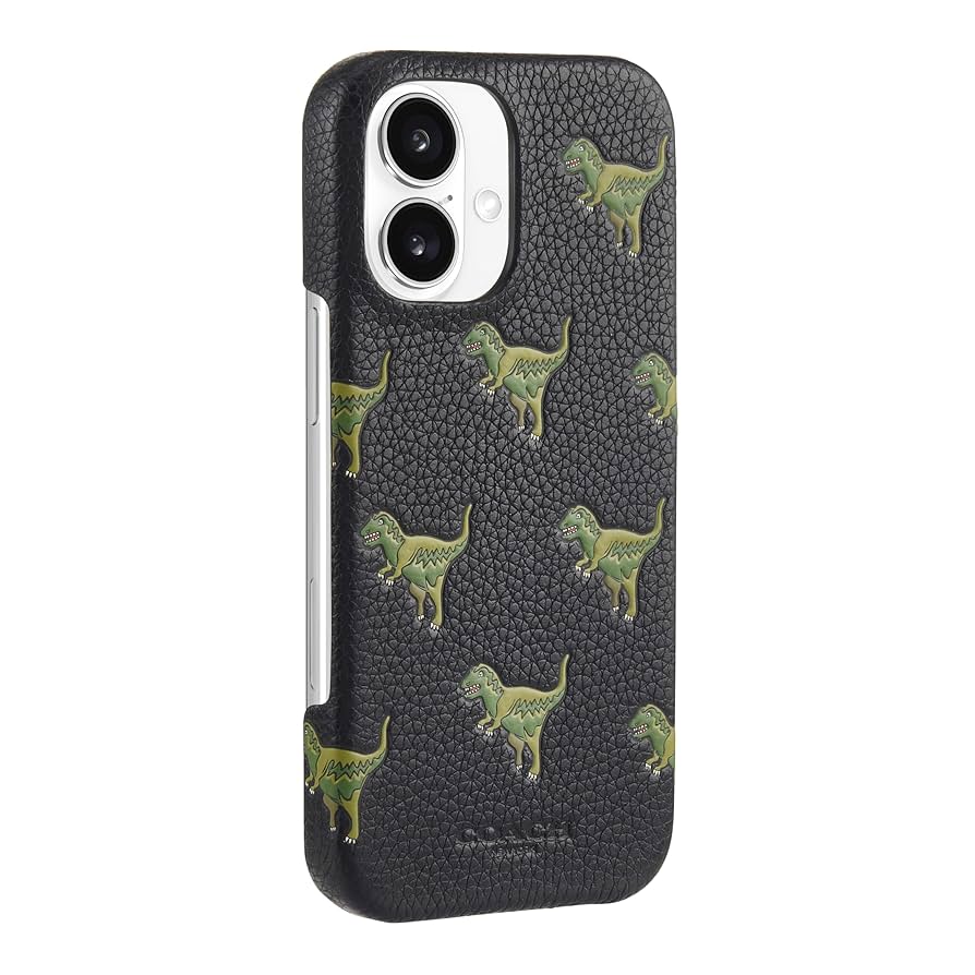 新品⭐︎コーチ Coach Repeat Rexy iPhone16 ケース COACH - Leather Slim Wrap Case for iPhone 16 Pro [ Repeat