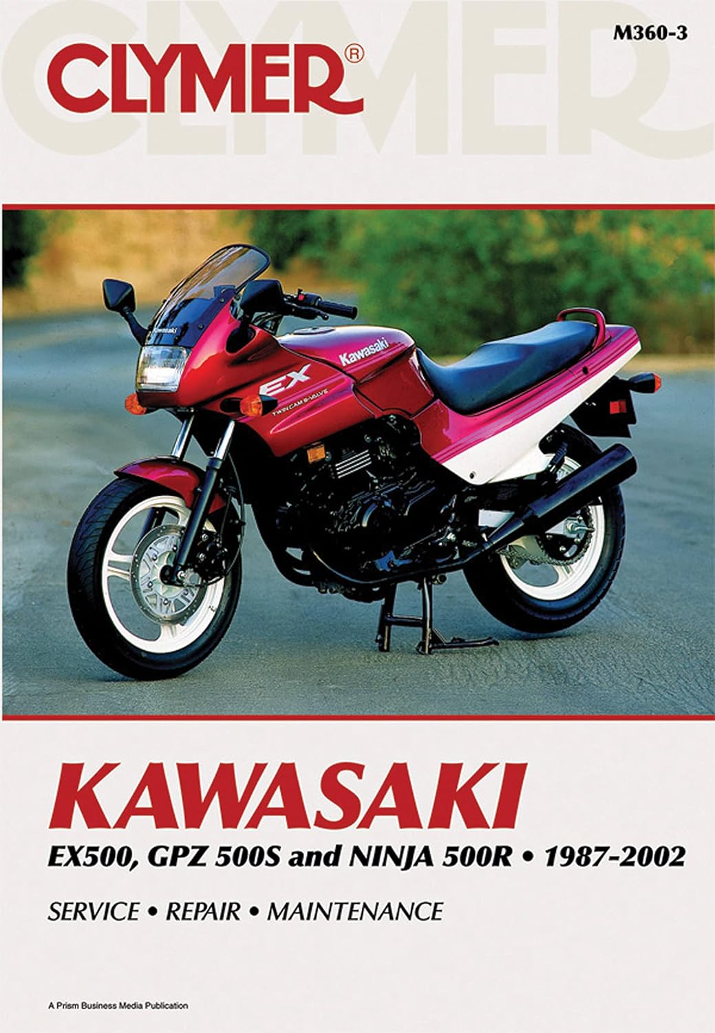 Kawasaki EX500, GPZ500S and Nina 500R 1987-2002 (CLYMER MOTORCYCLE REPAIR)      Paperback – May 24, 2000