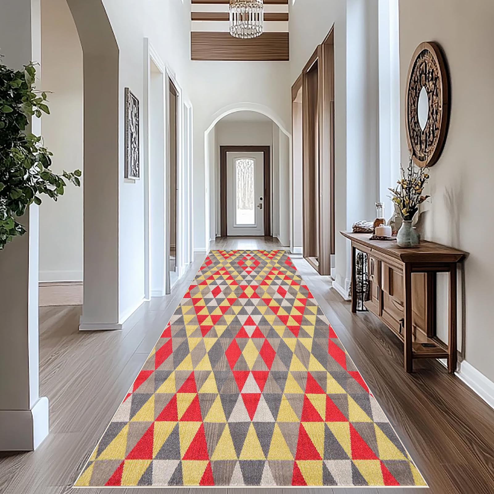Dywan Chodnik Kuchenny Antypoślizgowy Dywan Korytarz Dywan Runner Chodnik Dywan Wejście Długi Korytarz Dywan Dywan Do Salonu Sypialnia Wejście Wnętrze 60 x 150 cm