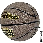 Senston 29.5 Leather Basketballs Outdoor Indoor Mens Basketball Ball Official Size 7 Outdoor/Indoor Game