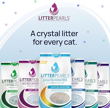 Litter Pearls TracksLess Low-Tracking 30-Day Odor Control Litter 10.5lbs