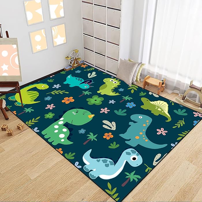 7 Dinosaur Rugs for Nursery & Early Years ๐ฆ๐ถ FEOFKJD Store Dinosaur Rugs