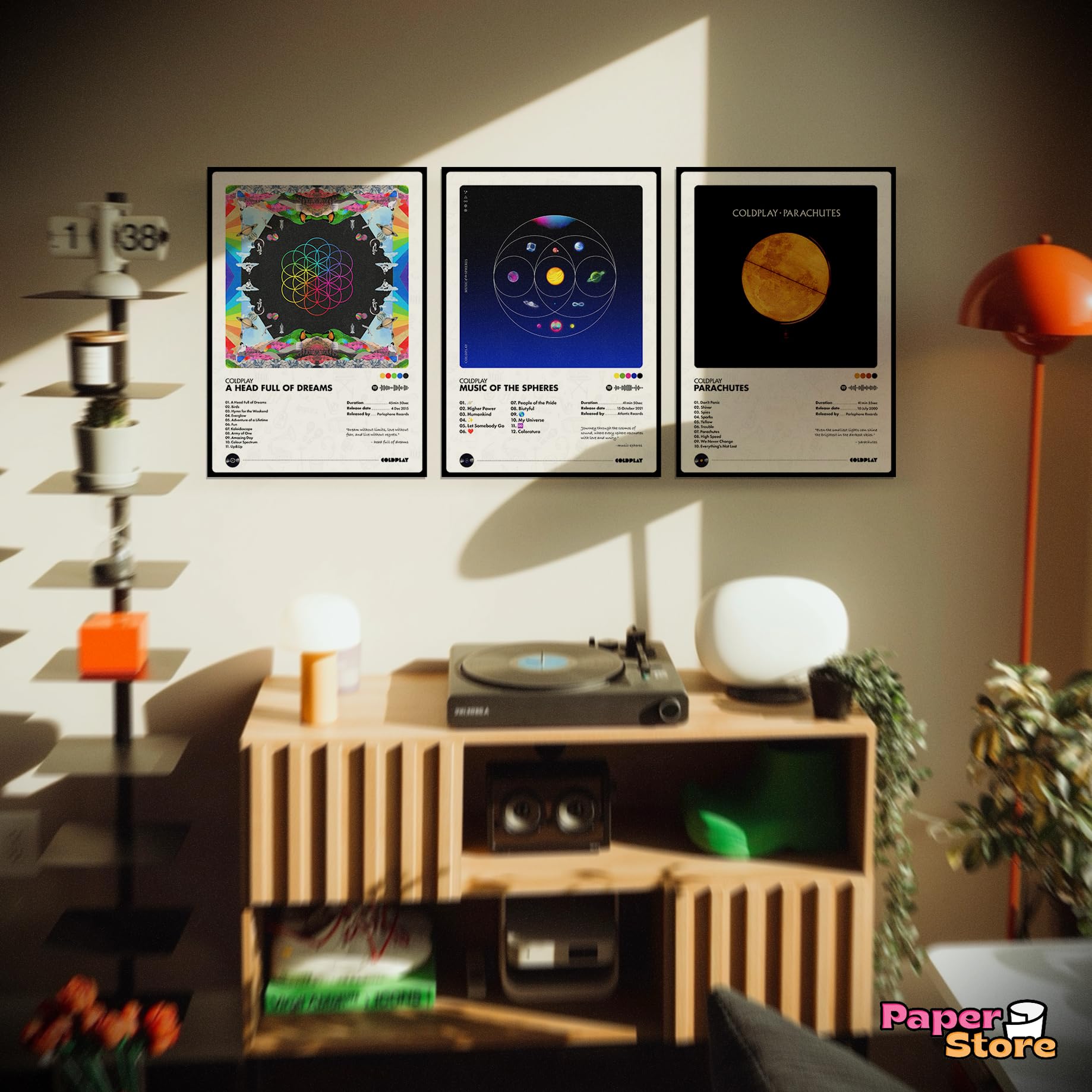 洋楽ロックCD141枚まとめ売りColdplay / Radiohead 他多数 Amazon.com: Thepaper9store Pack of 8 – Coldplay Music Album Art
