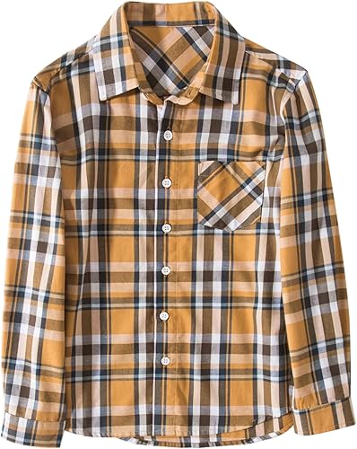 Tronjori Camisa tejida de manga larga con botones para niño