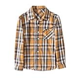 Boy's Long Sleeve Button Down Woven Shirt