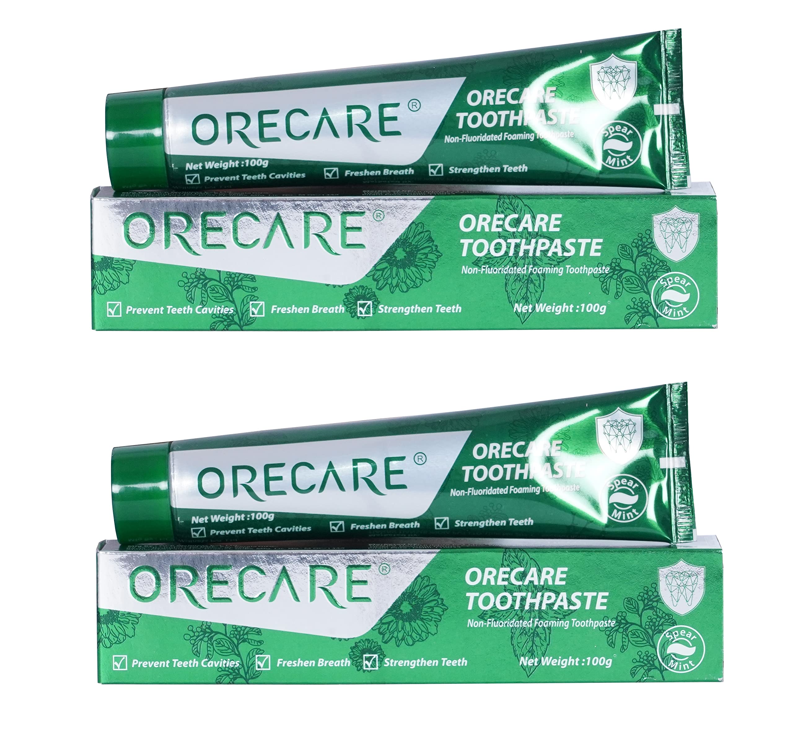 TETMED Tiens Orecare Toothpaste (Pack of 2)(100Gm Each)