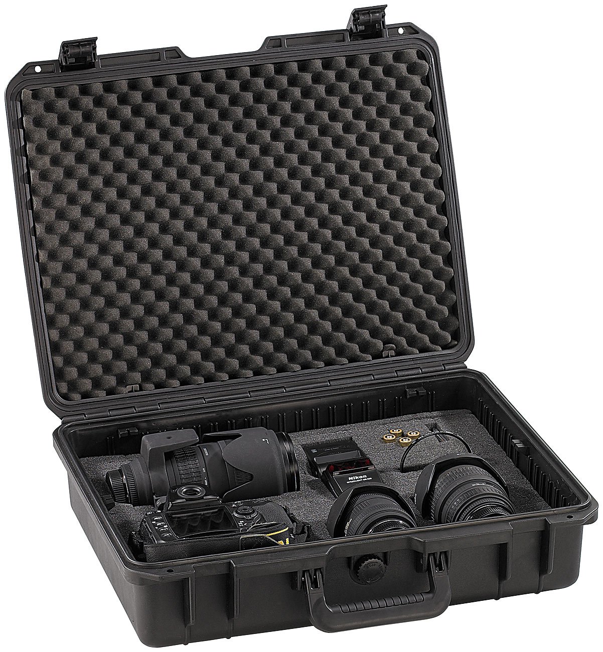 Xcase Case Koffer: Staub- und wasserdichter Koffer, 51,5 x 41,5 x 20 cm, IP67 (Transportkoffer, Beamer, Foto)