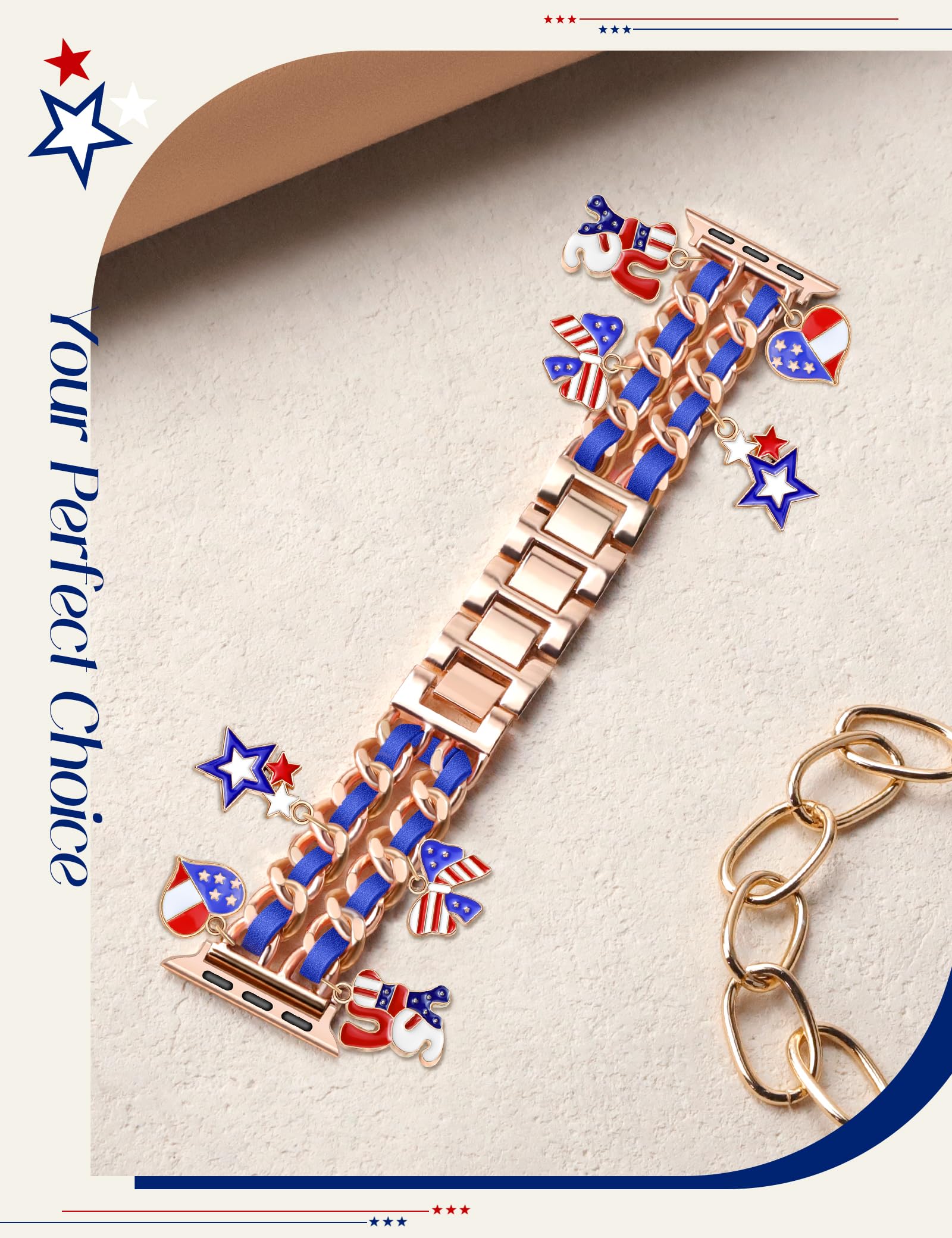 Newlibery Bracelet de montre 910