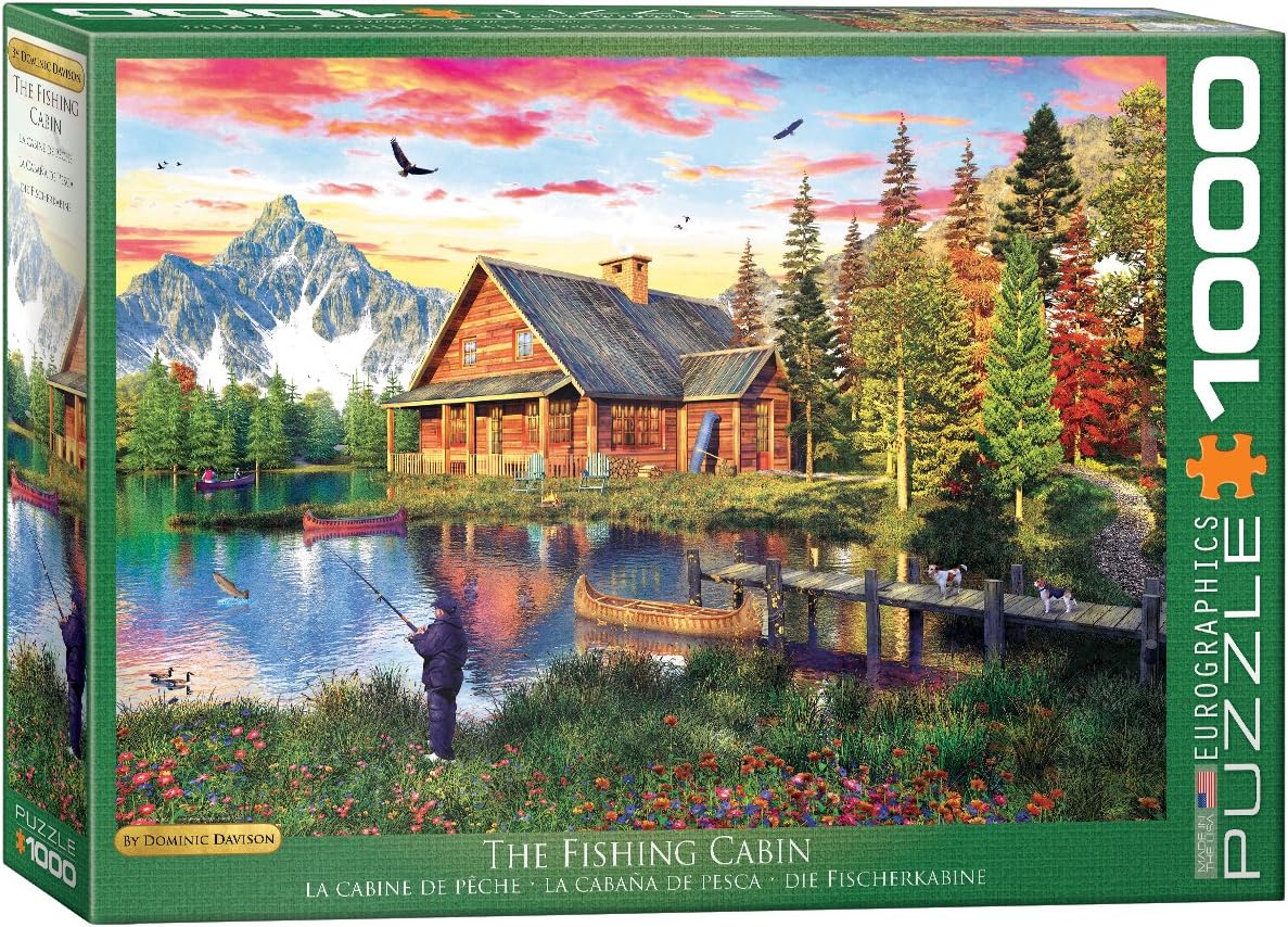 Fishing Cottage 1000pc Puzzle