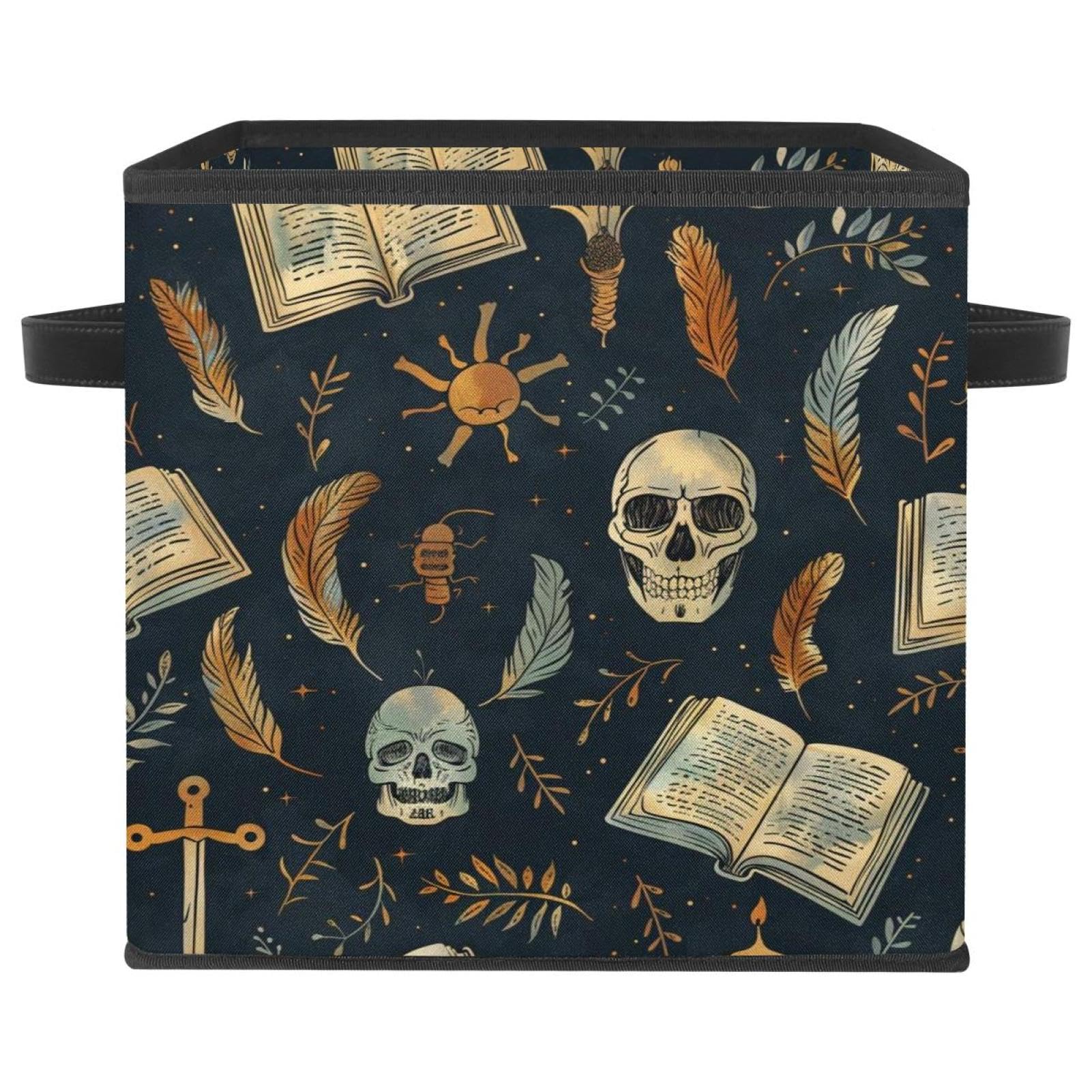 Boîte de rangement livre magique en tissu Oxford haute densité