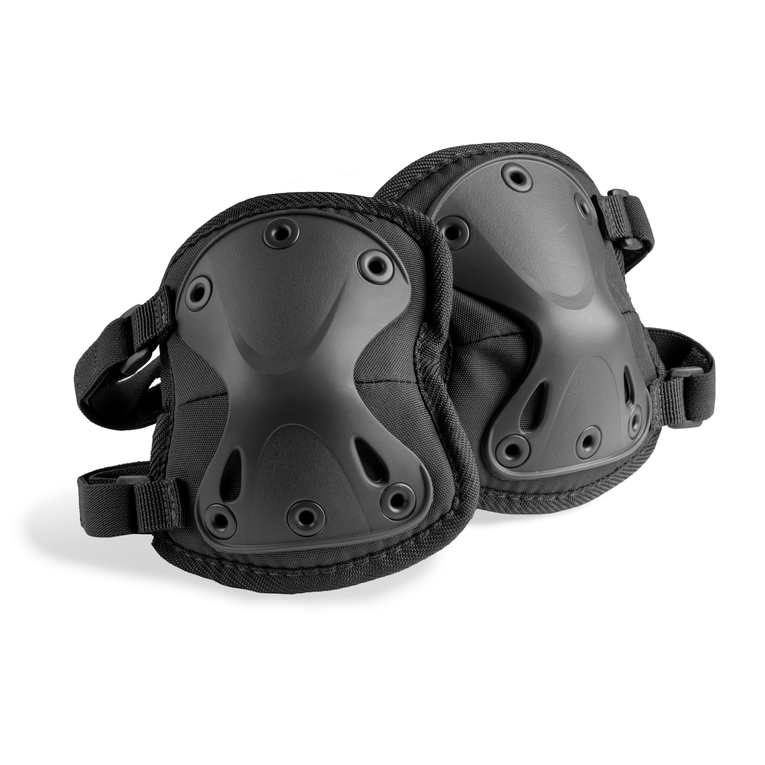 Mil-Tec Unisex - Gomitiere per Adulti 16232302 Nero, Taglia Unica