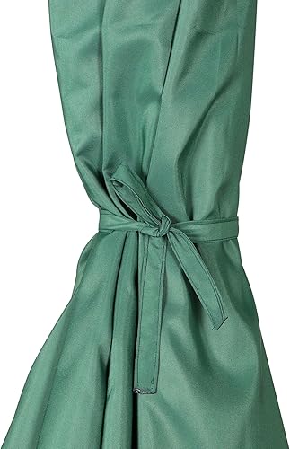 Miniatura 74 de Blissun Sombrilla de patio de 7.5 pies, sombrilla de patio, sombrilla de mercado al aire libre con botón de inclinación y manivela (bronceado)