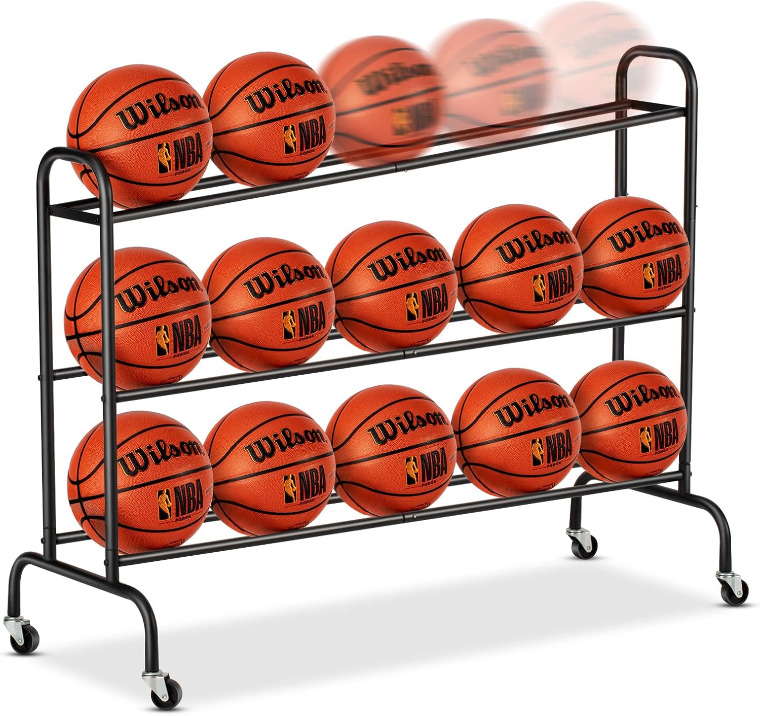 Basketball Rack Ball Stand Holder EXTCCT Tilt Ball