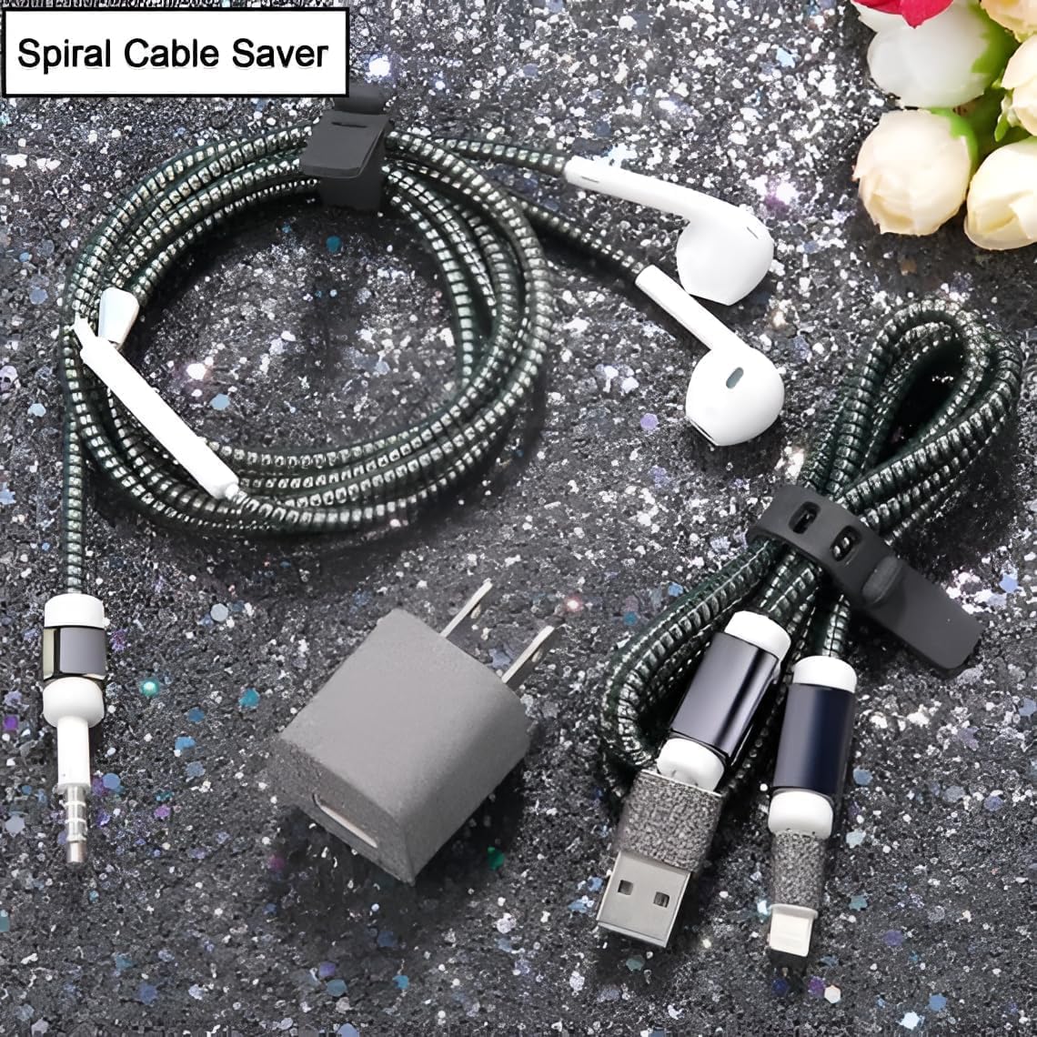 New Year Sale Gadgetbite Ultimate Cable Protector | Spiral Cord Protector ... 3 New Year Sale Gadgetbite Ultimate Cable Protector | Spiral Cord Protector ...