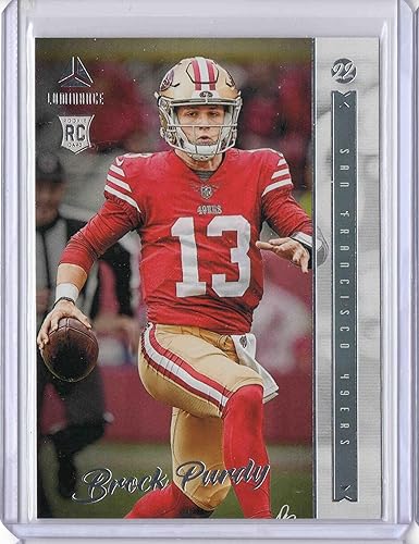 2022 Panini Chronicles Panini #19 Brock Purdy - Rookie Year - San Francisco 49ers